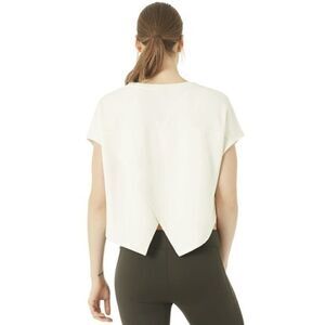 Oakley Luxe Crop top winter gray NWT s/m